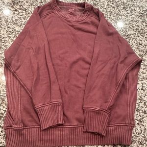 Aerie Maroon Sweatshirt